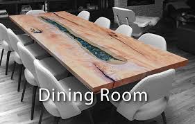 Residential Dining Rooms Live Edge Design