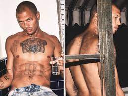 See Hot Mugshot Guy Jeremy Meeks' First, Half-Naked Cover Shoot for Man  About Town (Photos)