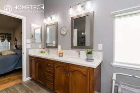 gorgeous mobile home bathroom remodel