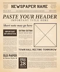 Top free images & vectors for vintage newspaper template google docs in png, vector, file, black and white, logo, clipart, cartoon and transparent. 30 Old Vintage Newspaper Templates Free Word Pdf Template Republic