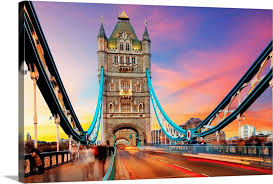 Tower Bridge London Wall Art Canvas