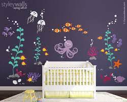 Sea Wall Decal Underwater Wall
