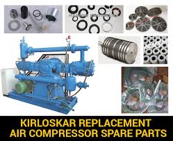 kirloskar compressor spare parts