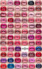 Full Lipsense Collection Color Chart All Of The Shades 2018