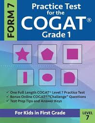 practice test cogat form 7 grade