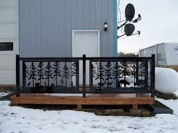 Deck Railing Panels Wildlife Deck
