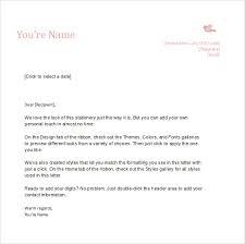 Sample Personal Letterhead Template 9 Premium And Free Download