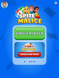 spite malice card game on the app