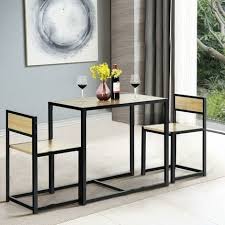 Costway Dining Table Chairs 3 Piece