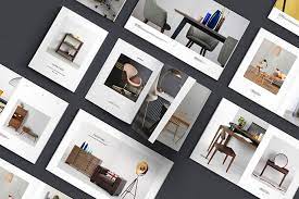 interior furniture catalog templates
