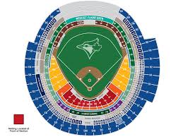 Blue Jays Seating Map Map Of West
