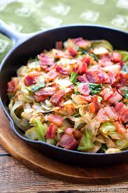 southern fried cabbage