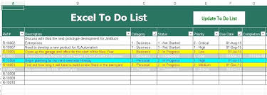 To Do List Spreadsheet Template Daily Appointment Thaimail Co