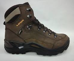 Details About Lowa Mens Renegade Gtx Mid Boots 310968 4554 Sepia Size 9 Wide