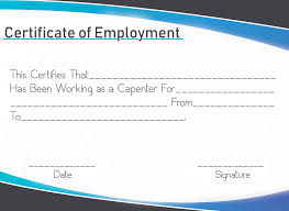 The formats provided on our website are samples and are for reference purposes. Free Sample Certificate Of Employment Template Certificate Template