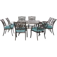 Traditions 9 Piece Square Dining Set