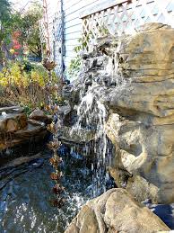 Vertical Backyard Waterfalls Garden