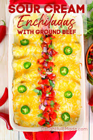 ground beef enchiladas recipe