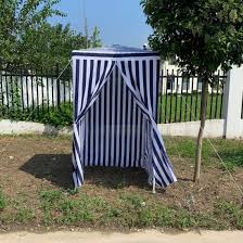 Portable Cabana Stripe Tent Privacy