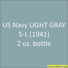 U S Navy Light Gray 5 L Early 1941 2