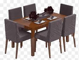 When purchasing separate dining chairs for your dining room tables, you have to check if your pieces are compatible with one another. Dinning Table Set Top View Table Icon Dining Table Household Furniture Png Pngegg