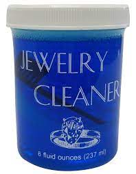 jewelry cleaner blue 8 ounces with