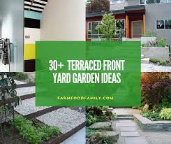 Terraced Front Yard Garden Ideas