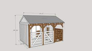 Diy Goat Shed The Inspired Work