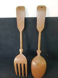 Vintage Sexton Style Giant Fork Spoon