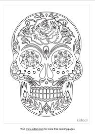 By best coloring pages august 30th 2016. Intricate Of Day Of The Dead Skull Coloring Pages Free Seasonal Celebrations Coloring Pages Kidadl