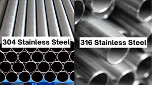 304 vs 316 stainless steel