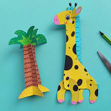 Объемный жираф - Онлайн-курсы Lil School
