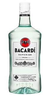 bacardi superior white rum 1 75l pet