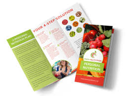 nutrition brochure templates