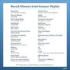 barack obama s 2020 summer playlist