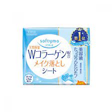softymo makeup cleansing sheet collagen 52 pieces