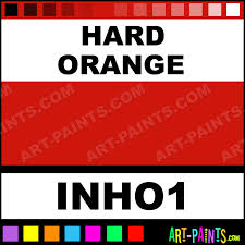 Hard Orange Colors Tattoo Ink Paints Inho1 Hard Orange