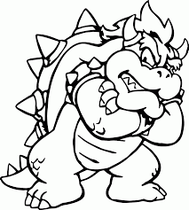 Printable mario coloring pages for kids see also related coloring pages below: All Mario Characters Coloring Pages Page 4 Line 17qq Com