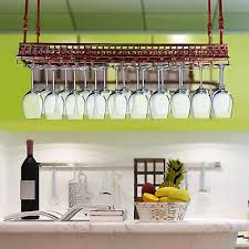 48 Goblet Ceiling Mounted Wine Rack