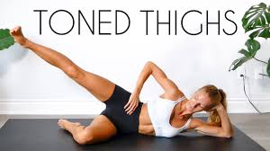 toned inner outer thigh workout no