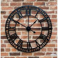 Outdoor Wrought Iron Clock