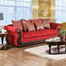 Corinna Ruby Red Sofa For