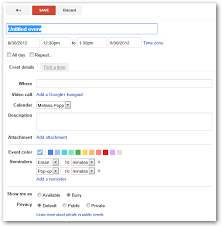 How To Schedule A Google Hangout Via Google Calendar