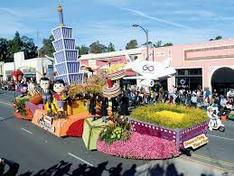 Rose Parade floats get their flowers ...