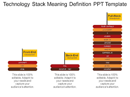 technology stack meaning definition ppt