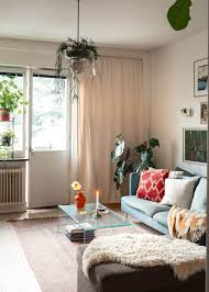 a small light apartment with plants