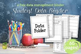 editable student data tracking the