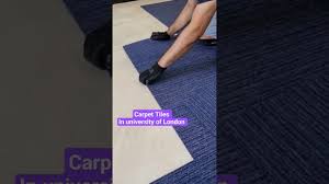 ing carpet tiles in university of