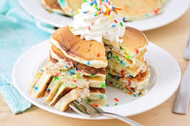 funfetti pancakes great birthday