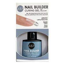 asp asp nail builder curing gel nail